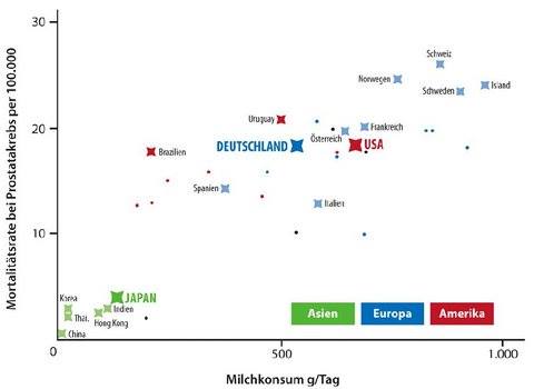 Prostatakrebs durch Milch und Fleisch – Prostatakrebs ist der häufigste Krebs beim Mann