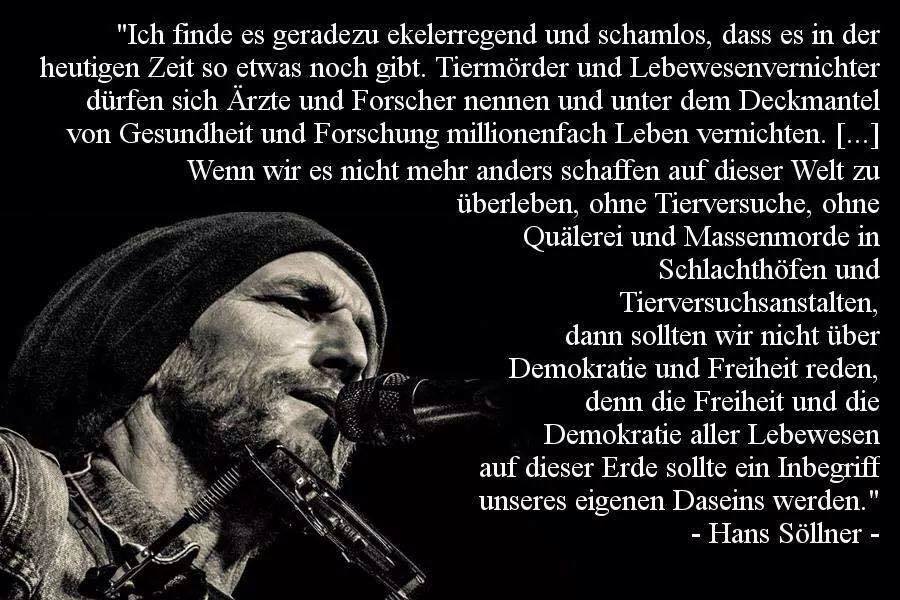 Wahre Worte von Hans Söllner