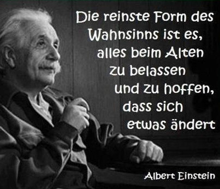 Genau so ist es!