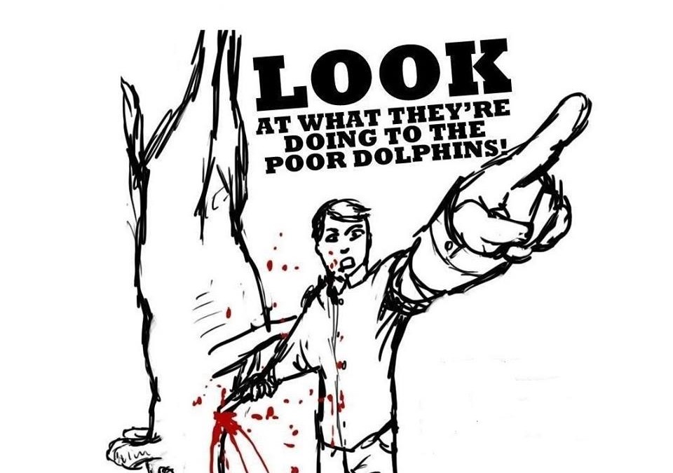 Der „zivilisierte“ Westen verurteilt z. B. das Abschlachten der Delfine in Japan, während sie selbst Millionen anderer Tiere abschlachten.