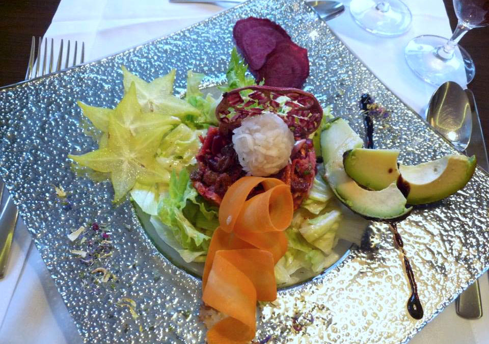 Das Freitagsmenü im veganen Hotel Swiss in Kreuzlingen – guten Appetit!