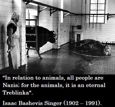 Der jüdische Nobelpreisträger Isaac Bashevis Singer ist ein Vorbild für klare und deutliche Statements:
