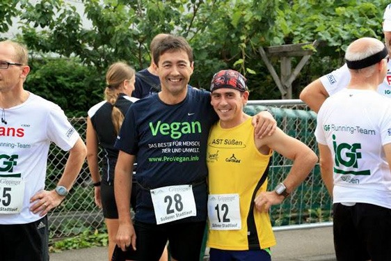 Richard Nirschl beim Stadtlauf Süssen am 12.07.2014