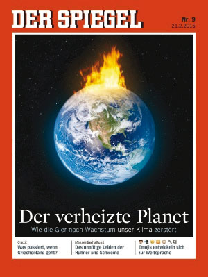 Titelstory im neuen SPIEGEL zum Thema Klimawandel