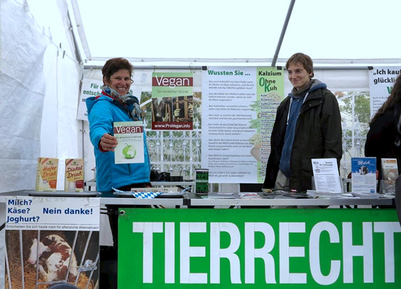 Hervorragende Aktion der Tierrechtsinitiative Augsburg