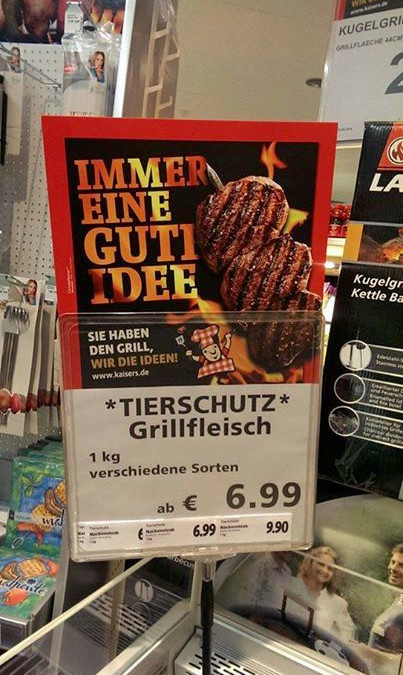 *Tierschutz* Grillfleisch