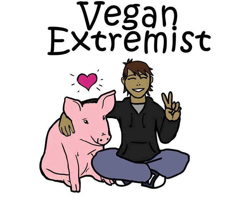 Vegan leben ist angeblich „extrem“ – dagegen Tiere wegen eines banalen Gaumenkitzels ausbeuten, quälen und ermorden zu lassen angeblich „normal“ und „vernünftig“